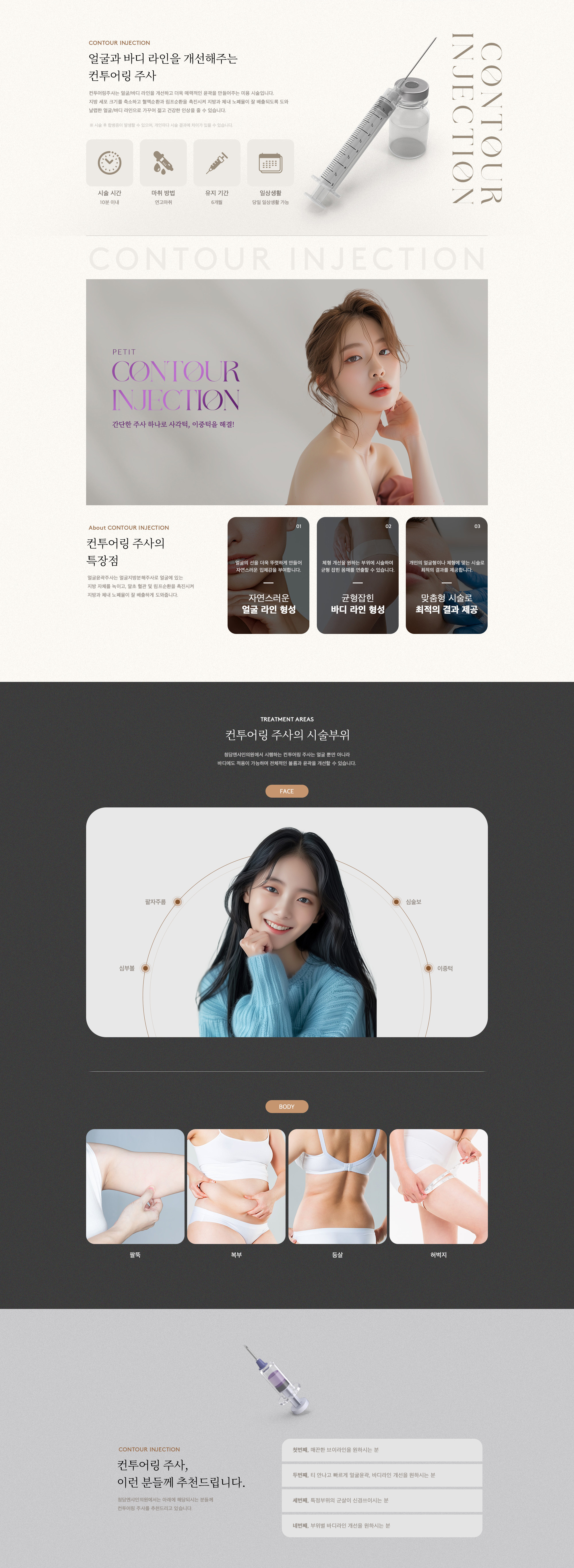 컨투어링 주사